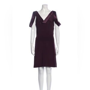GUCCI 🍾 Silk Mini Dress in Eggplant- perfect condition